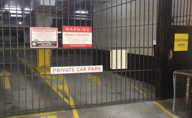 Indoor lot parking on Fitzroy Street in St Kilda Victoria