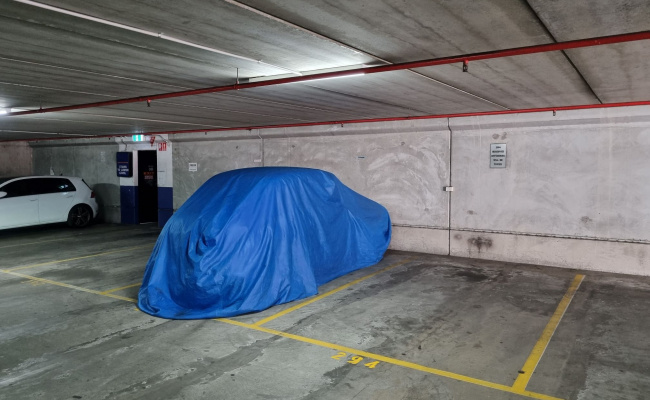 Indoor lot parking on Fitzroy Street in St Kilda Victoria