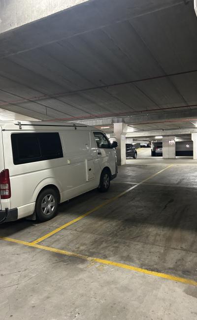 Indoor First Row Security Parking at George St Kilda Long Term