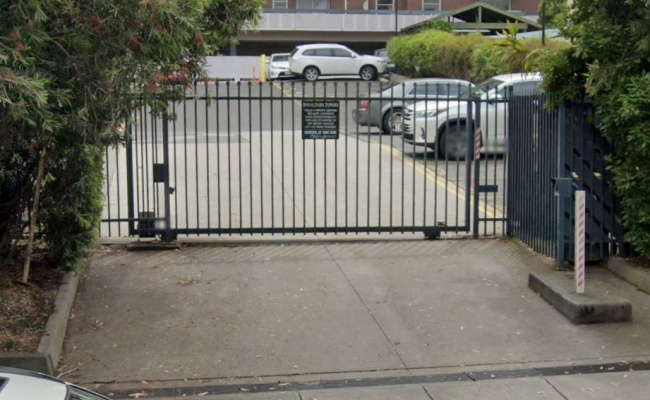 Outdoor lot parking on Flemington Road in North Melbourne Victoria