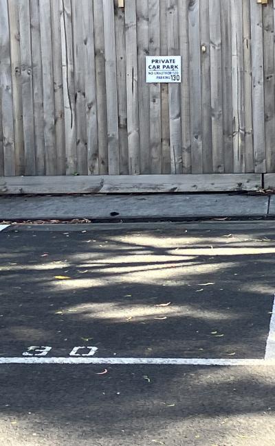 Outdoor lot parking on Flemington Road in North Melbourne Victoria