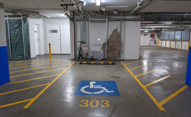 Indoor lot parking on Forest Grove in Epping New South Wales