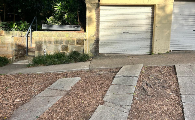 Lock up garage parking on Forest Knoll Avenue in Bondi Beach New South Wales