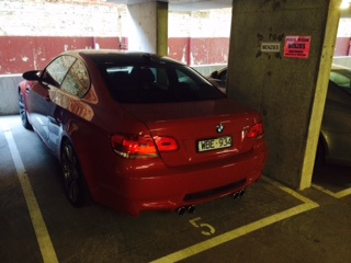 Undercover parking on Franklin Street in Melbourne