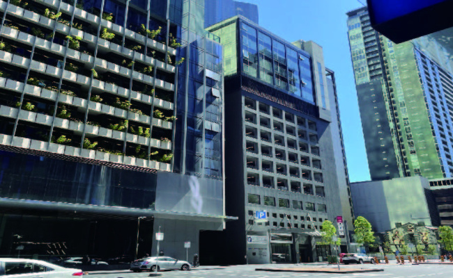Indoor lot parking on Franklin Street in Melbourne Victoria