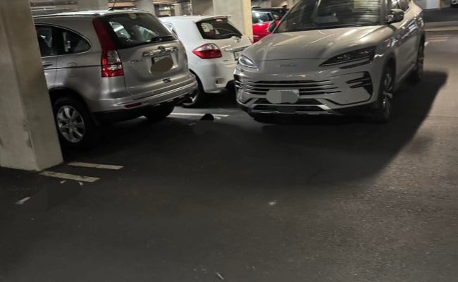 Indoor lot parking on Frew Street in Adelaide South Australia