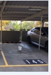 Carport parking on Fullerton Street in Woollahra