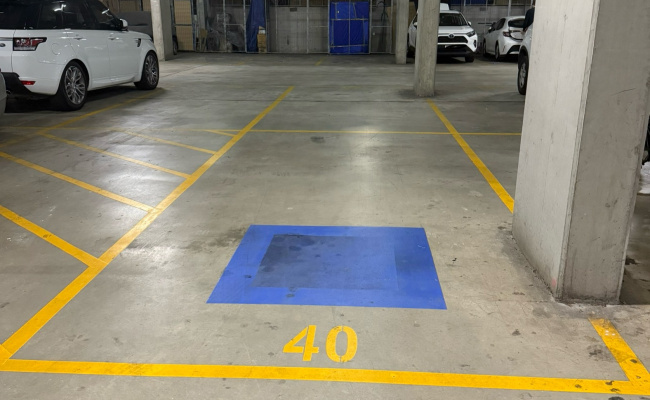 Indoor lot parking on Gardeners Road in Mascot New South Wales