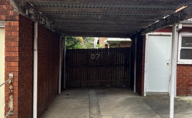 Undercover parking on George Street in Burwood New South Wales