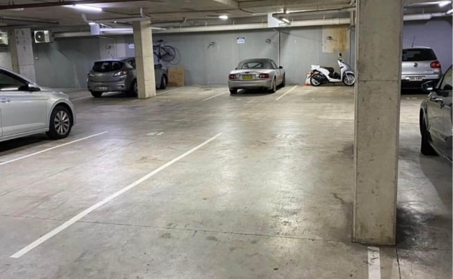 Indoor lot parking on George Street in Redfern New South Wales