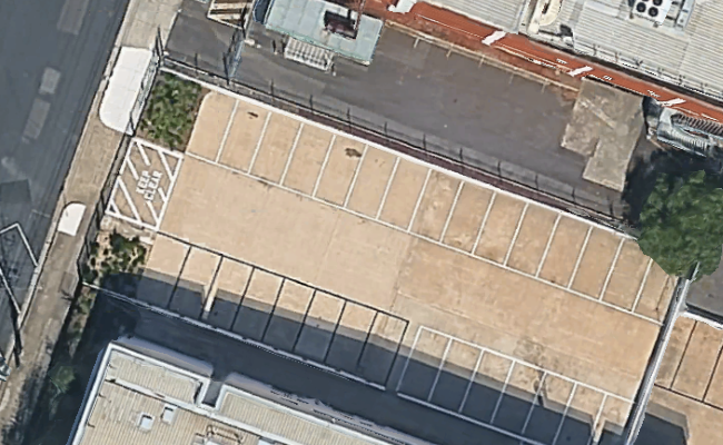 Outside parking on Gheringhap Street in Geelong Victoria