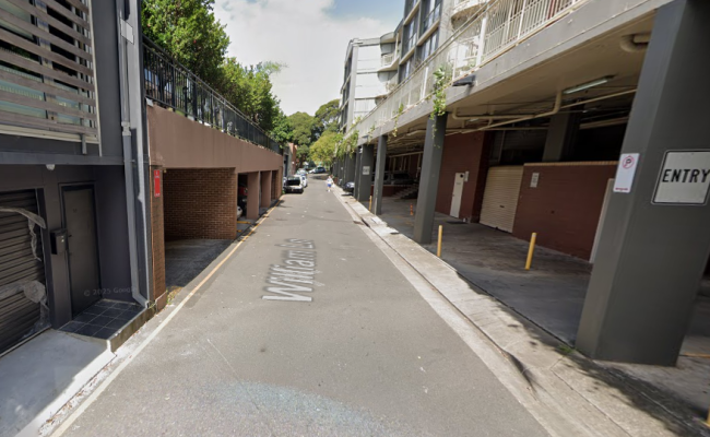Great parking next to Redfern train station (5min walk)