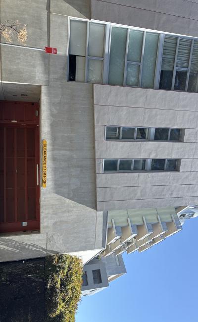Silo building underground car stacker space - cool & convenient!