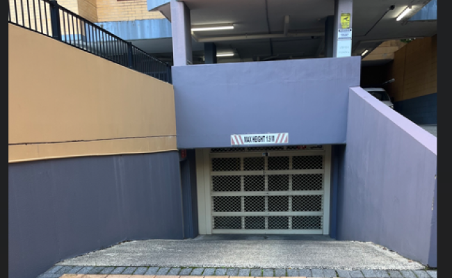 Indoor lot parking on Good Street in Parramatta New South Wales