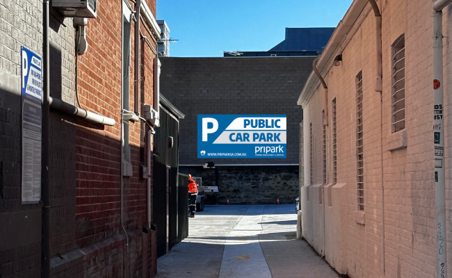 Unreserved Parking on Gouger St
