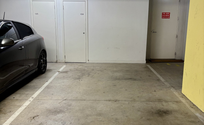 Indoor lot parking on Grosvenor Street in Balaclava Victoria