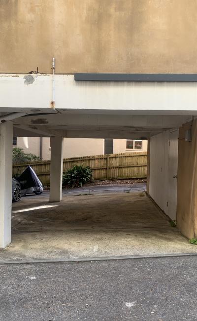 Carport parking on Hastings Parade in North Bondi New South Wales