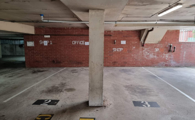 Indoor lot parking on Hay Street in Subiaco