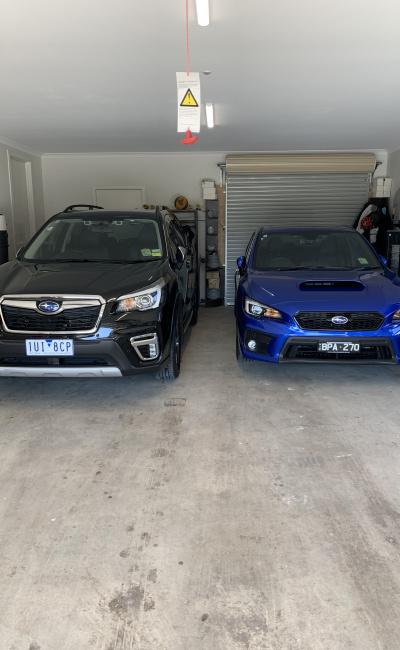 Lock up garage parking on Head Lane in Gisborne South Victoria