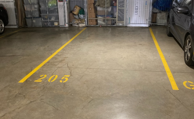 Indoor lot parking on Herlina Crescent in Rouse Hill New South Wales
