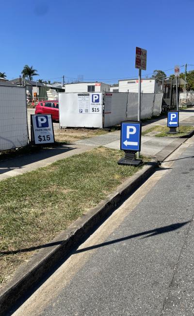 Great Parking opposite Greenslopes Private Hospital