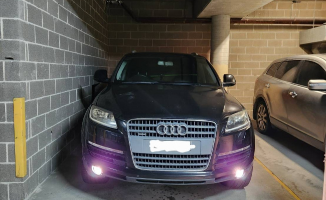 Indoor lot parking on Hunter Street in Parramatta New South Wales