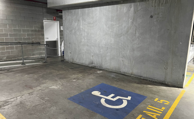 Indoor lot parking on Hutchinson Walk in Zetland New South Wales