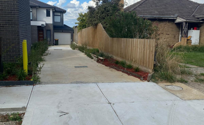 Driveway parking on Irwin Street in Clayton Victoria
