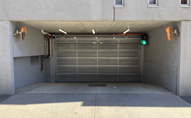 Car Stacker parking on Islington Street in Collingwood Victoria