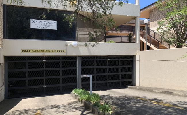 Indoor lot parking on Jacobs Street in Bankstown New South Wales