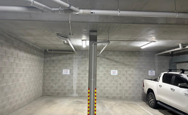 Lock up garage parking on James Street in Fortitude Valley Queensland