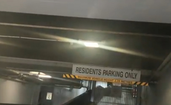 Secured and under cover Car Park at QV. Suitable for 'Easy access'. 5 steps from the lift.
