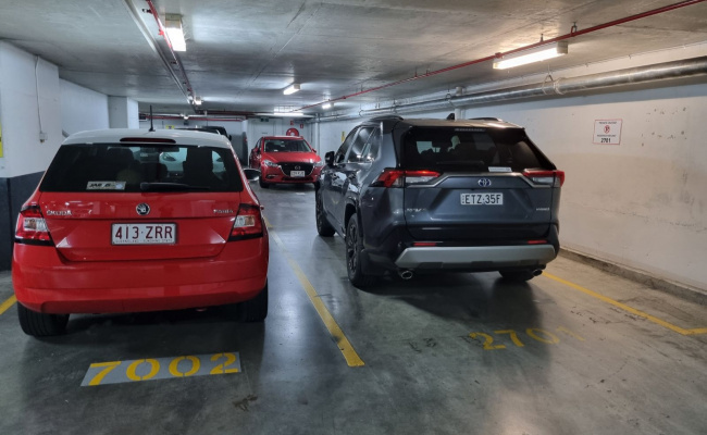 Undercover parking on Jane Street in West End Queensland