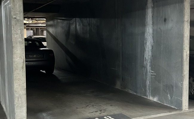 Indoor lot parking on Jeffcott Street in West Melbourne Victoria
