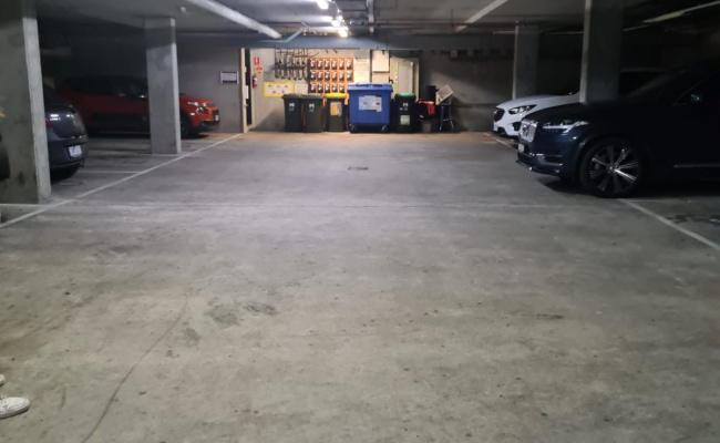 Indoor lot parking on Jeffcott Street in West Melbourne Victoria