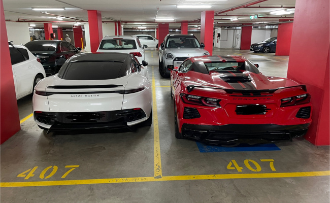 Indoor lot parking on John Street in Mascot New South Wales