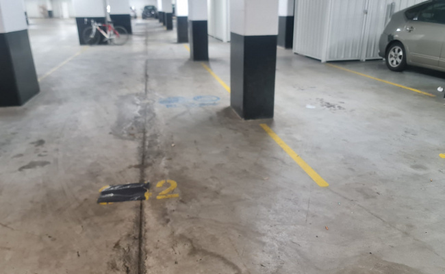 TWO CAR long secure underground carpark in Mascot. Beside Train, Shops. 10 min- Airport, City beach.
