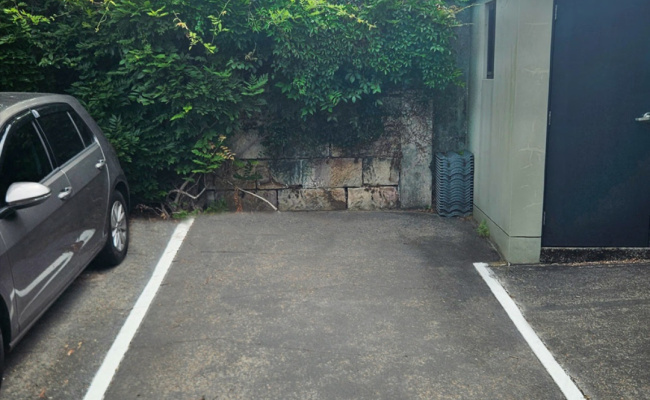 Outdoor lot parking on Johnston Street in Balmain East New South Wales