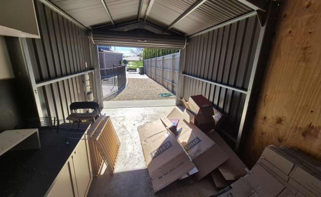 safe, leak proof, spacious shed for storage or bike, small car parking in Vermont