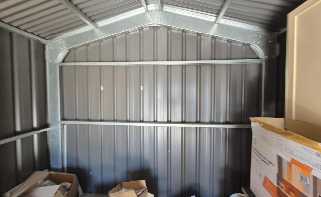 safe, leak proof, spacious shed for storage or bike, small car parking in Vermont
