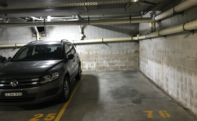 Undercover parking on Kensington Street in Waterloo New South Wales