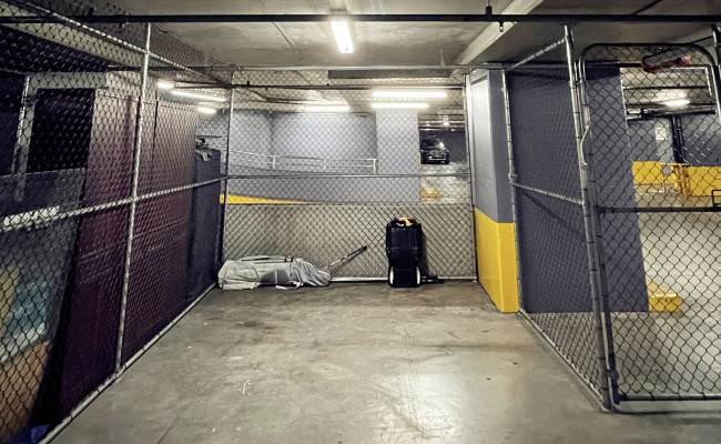 Indoor lot parking on Kent Street in Sydney Central Business District New South Wales