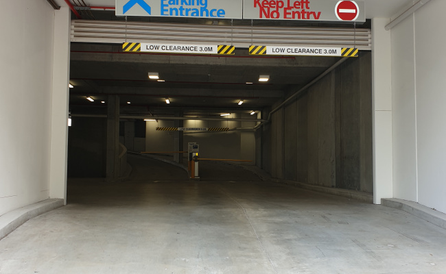 Undercover parking on King Street in Newcastle West New South Wales