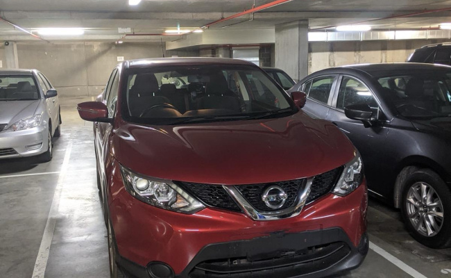 Indoor lot parking on La Trobe Street in Melbourne Victoria