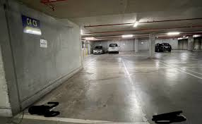 Indoor lot parking on La Trobe Street in Melbourne Victoria