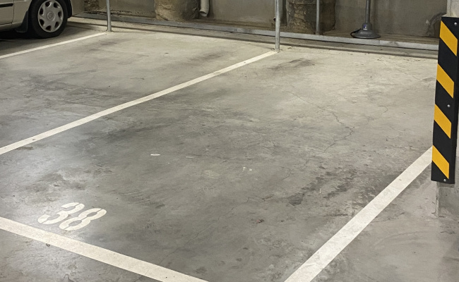 Indoor lot parking on Leicester Street in Carlton Victoria