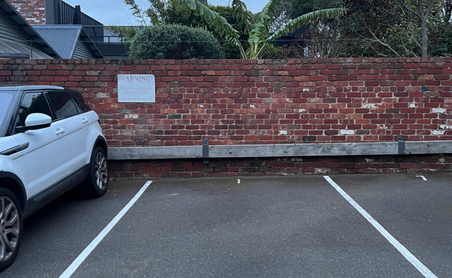 Outdoor lot parking on Lennox Street in Richmond Victoria