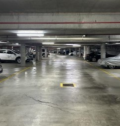 Carport parking on Lincoln Crescent in Woolloomooloo New South Wales