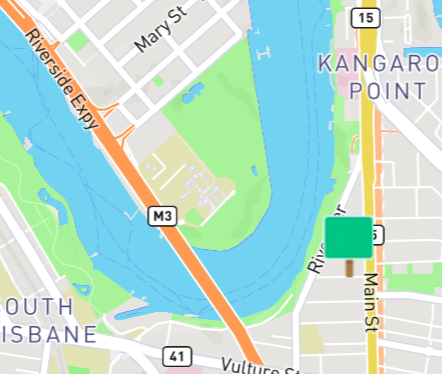 Parking Space (Kangaroo Point) with Security Lights, CCTV, 600m to Gabba! Available Gabba Event Days