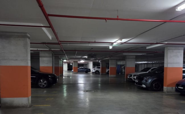 Indoor lot parking on Lord Sheffield Circuit in Penrith New South Wales